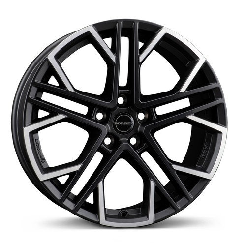 Janta aliaj Borbet XV 9.5x19 5x112 ET45 BPM - black polished matt
