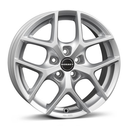 Janta aliaj Borbet Y 7.0x16 5x112 ET49 CS - Crystal silver