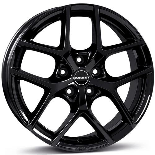Janta aliaj Borbet Y 7.0x16 5x114.3 ET48 BG - Black Glossy
