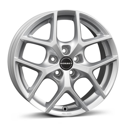 Janta aliaj Borbet Y 7.0x17 5x114.3 ET44 CS - Crystal silver