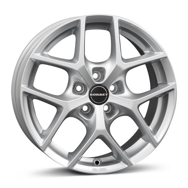 Janta aliaj Borbet Y 7.5x17 5x112 ET37 CS - Crystal silver