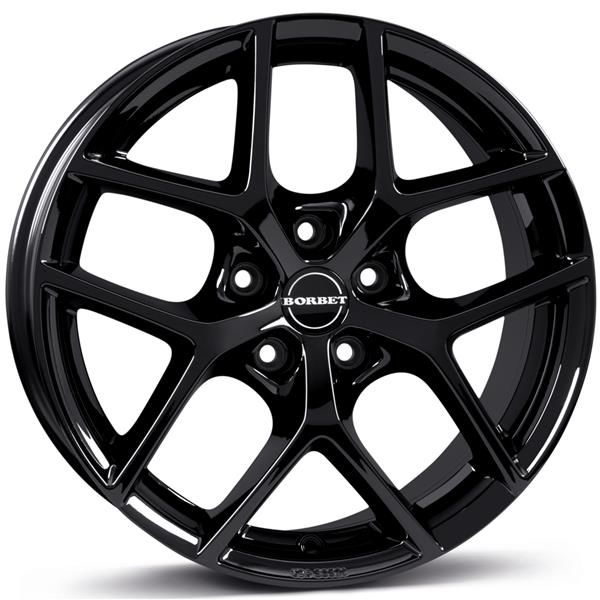 Janta aliaj Borbet Y 8.0x18 5x112 ET37 BG - Black Glossy