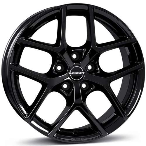Janta aliaj Borbet Y 8.5x19 5x108 ET48 BG - Black Glossy