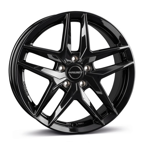 Janta aliaj Borbet Z 7.0x17 5x112 ET48.5 BG - Black Glossy