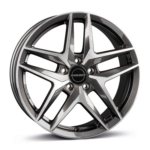 Janta aliaj Borbet Z 8.0x18 5x112 ET43 MAGP - Mistral anthracite glossy polished