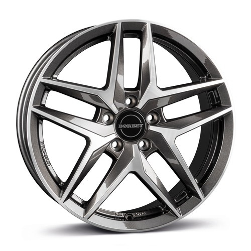 Janta aliaj Borbet Z 8.0x19 5x112 ET39 MAGP - Mistral anthracite glossy polished