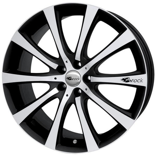 Janta aliaj Brock B21 8.0x18 5x110 ET35 SMVP - Schwarz Matt Voll-Poliert (SMVP)