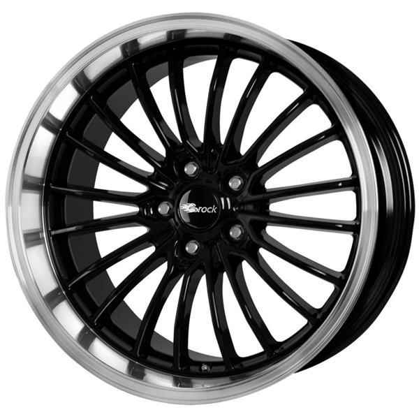 Janta aliaj Brock B24GP 8.5x19 5x110 ET32 SGHP - Schwarz Glanz Horn-Poliert (SGHP)