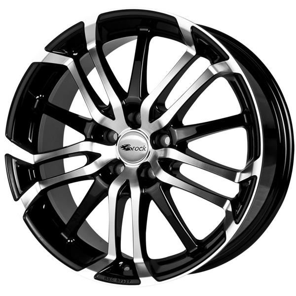 Janta aliaj Brock B26 8.0x18 5x105 ET38 SGVP - Schwarz Glanz Voll-Poliert (SGVP)