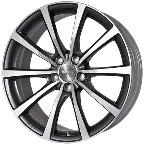 Janta aliaj Brock B32 11.0x20 5x130 ET66 HGVP - Himalaya-Grey Front-Poliert