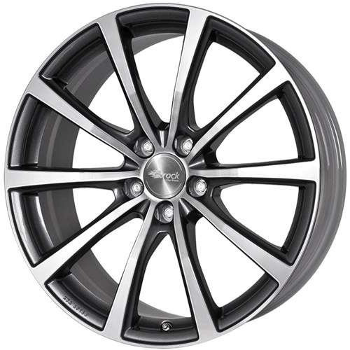 Janta aliaj Brock B32 9.5x20 5x114.3 ET45 HGVP - Himalaya-Grey Front-Poliert
