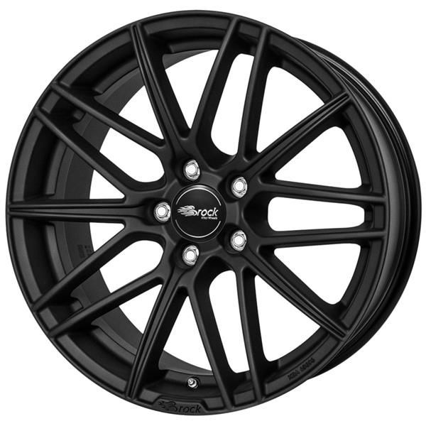Janta aliaj Brock B34 8.0x18 5x100 ET38 SKM - Schwarz Klar Matt (SKM)