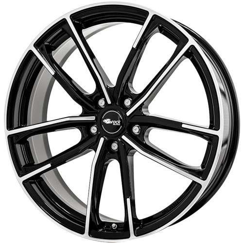 Janta aliaj Brock B38 8.0x18 5x112 ET40 SGVP - Schwarz Front-Poliert