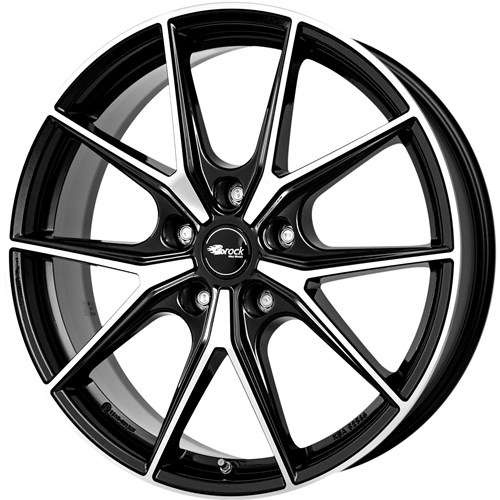 Janta aliaj Brock B40 8.0x19 5x112 ET32.5 SGVP - Schwarz Front-Poliert