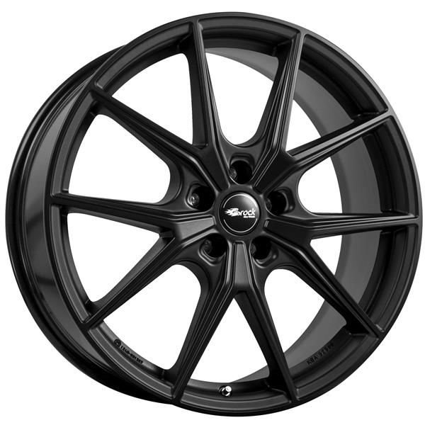 Janta aliaj Brock B40 9.0x20 5x112 ET33 SBM - Satin Black Matt (SBM)