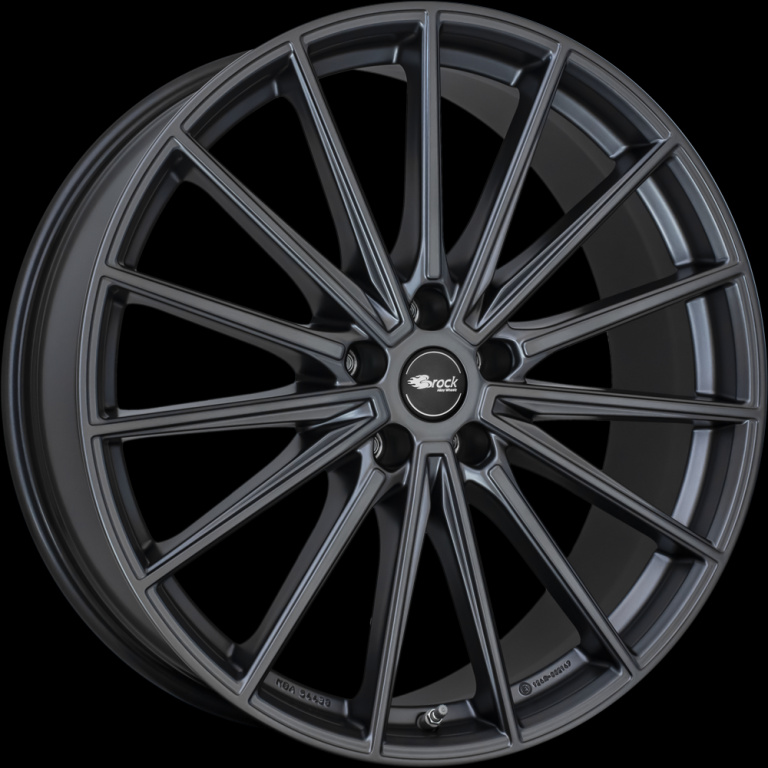 Janta aliaj Brock B43 8x20 5x112 ET27 CB66.6 Matt anthracite