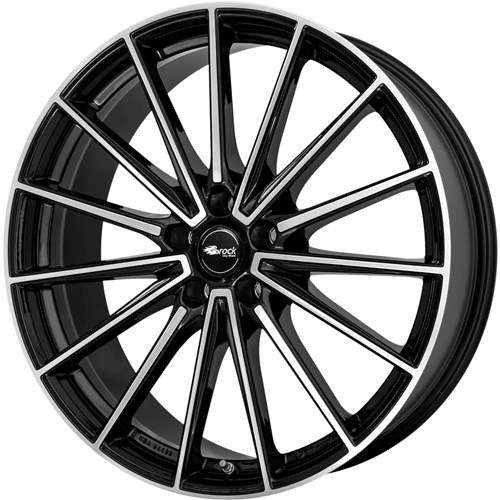 Janta aliaj Brock B43 9.0x20 5x112 ET20 SGVP - Schwarz Front-Poliert