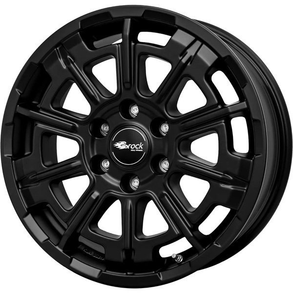 Janta aliaj Brock B45 8.0x20 6x139.7 ET15 SBM - Satin Black Matt