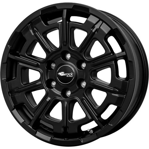 Janta aliaj Brock B45 8.0x20 6x139.7 ET15 SBM - Satin Black Matt