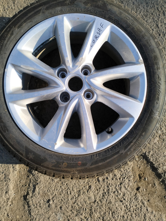 Janta Aliaj Bucata Opel Corsa F 2019-2000 1.2 I F12Xhl Benzina R16 4X100 Et40