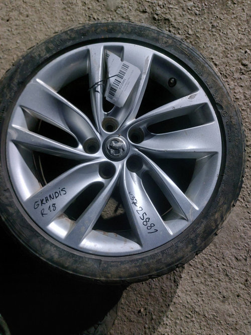 Janta Aliaj Bucata Opel Insignia 2008-2022 2.0 Cdti A 20 Dtc Motorina R18 5X120 Et42 0P065K1