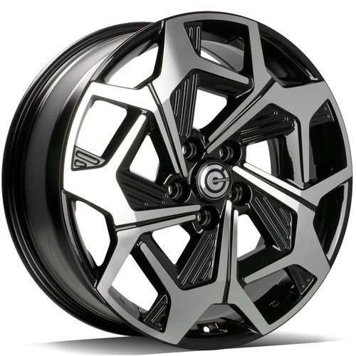 Janta aliaj Carbonado Bullet 7.5x19 5x114.3 ET49 BFP - Black Front Polished