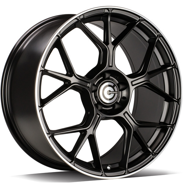 Janta aliaj Carbonado Chief DMBLP - Deep Matt Black Lip Polished CB66.6 5/112 18X8.5 ET35