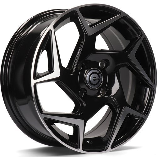 Janta aliaj Carbonado Clipper 6.5x15 4x108 ET40 BFP - Black Front Polished