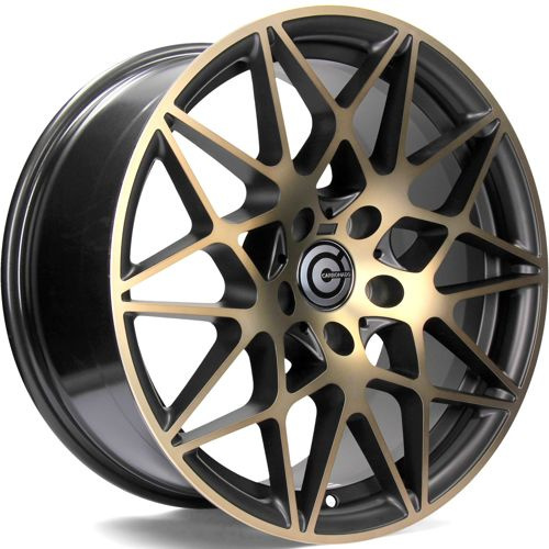 Janta aliaj Carbonado Crazy 8.5x18 5x120 ET35 BGGF - Black Glossy Gold Front