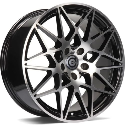 Janta aliaj Carbonado Crazy 8.5x19 5x120 ET35 BFP - Black Front Polished