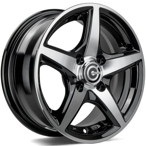 Janta aliaj Carbonado Crow BFP - Black Front Polished CB67.1 4/100|98 13X5.5 ET30