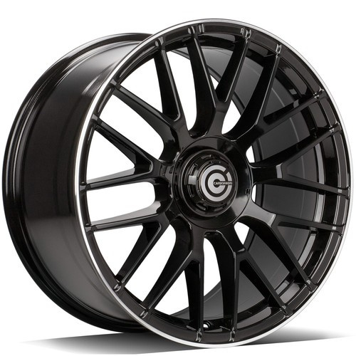 Janta aliaj Carbonado Dark 8.5x19 5x112 ET35 BGLP - Black Glossy Lip Polished