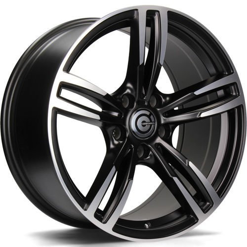 Janta aliaj Carbonado Diamond MBFP - Matt Black Front Polished CB72.6 5/120 18X8.5 ET33