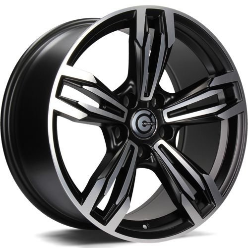 Janta aliaj Carbonado Dynamite 8.5x18 5x120 ET30 MBFP - Matt Black Front Polished