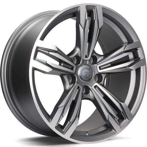 Janta aliaj Carbonado DYNAMITE MAFP - Matt Anthracite Front Polished CB72.6 5/120 17X8.0 ET30