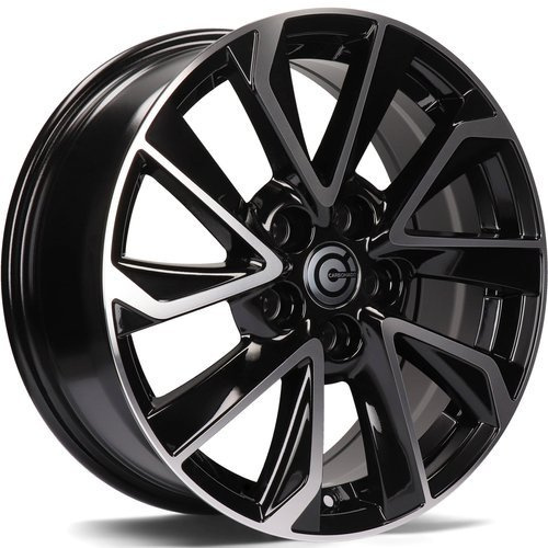 Janta aliaj Carbonado Dynasty 7.5x18 5x114.3 ET40 BFP - Black Front Polished