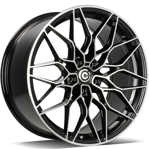 Janta aliaj Carbonado Emerald 9.0x19 5x112 ET35 BFP - Black Front Polished