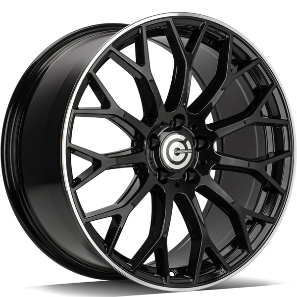 Janta aliaj Carbonado Expert BGLP - Black Glossy Lip Polished CB66.5 5/112 19X9.0 ET45