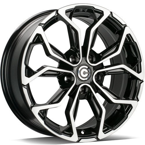 Janta aliaj Carbonado Explode 7.0x17 5x114.3 ET40 BFP - Black Front Polished