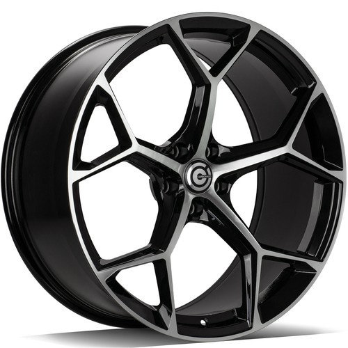 Janta aliaj Carbonado Fancy 9.0x20 5x112 ET30 BFP - Black Front Polished