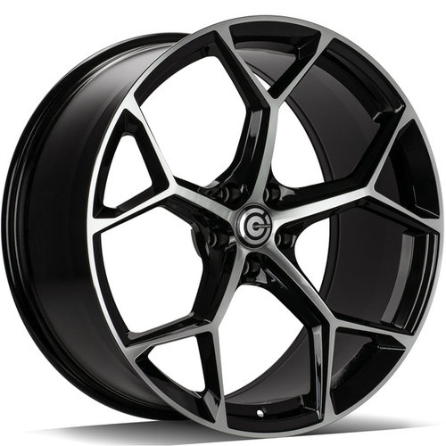 Janta aliaj Carbonado Fancy BFP - Black Front Polished CB66.5 5/112 19X8.5 ET30