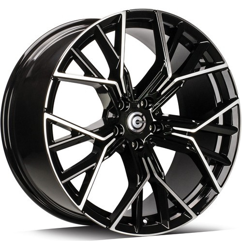 Janta aliaj Carbonado Fast 8.0x19 5x112 ET25 BFP - Black Front Polished