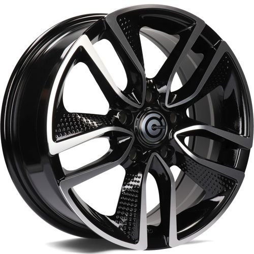 Janta aliaj Carbonado Force BFP - Black Front Polished CB73.1 5/114.3 16X6.5 ET40