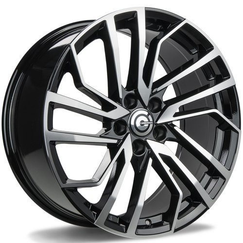 Janta aliaj Carbonado Game 8.0x18 5x112 ET35 BFP - Black Front Polished