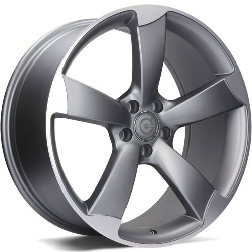 Janta aliaj Carbonado Graphene MAFP - Matt Anthracite Front Polished CB66.5 5/112 17X7.5 ET35