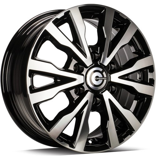 Janta aliaj Carbonado Hero 6.5x16 6x130 ET54 BFP - Black Front Polished