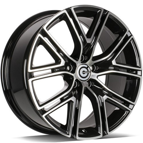 Janta aliaj Carbonado Hit 7.5x17 5x108 ET45 BFP - Black Front Polished