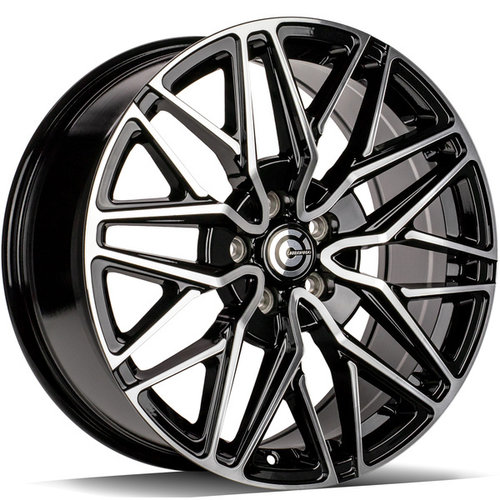 Janta aliaj Carbonado Idaho BFP - Black Front Polished CB67.1 5/108 18X8.0 ET45