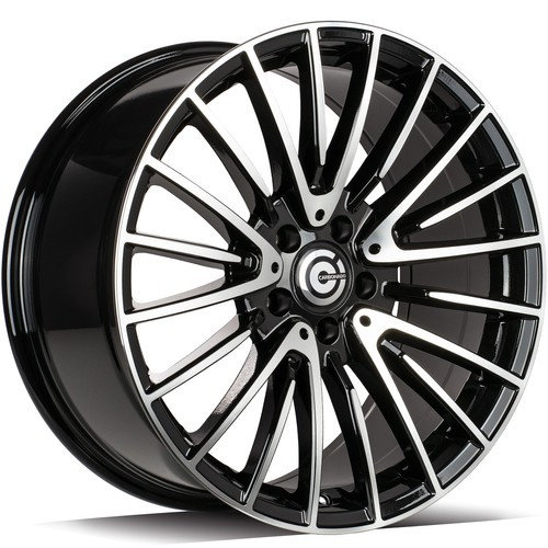 Janta aliaj Carbonado Inex 8.0x17 5x112 ET35 BFP - Black Front Polished