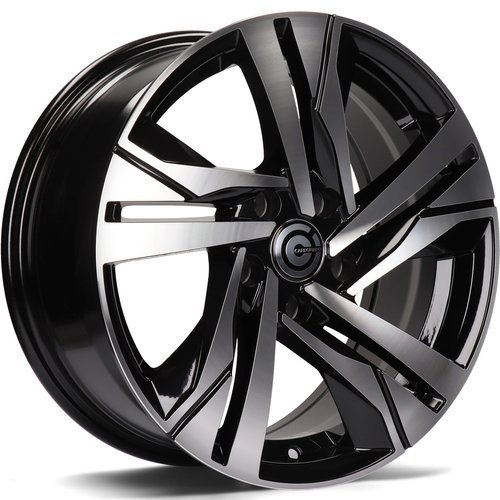 Janta aliaj Carbonado Lens 7.0x16 5x108 ET40 BFP - Black Front Polished